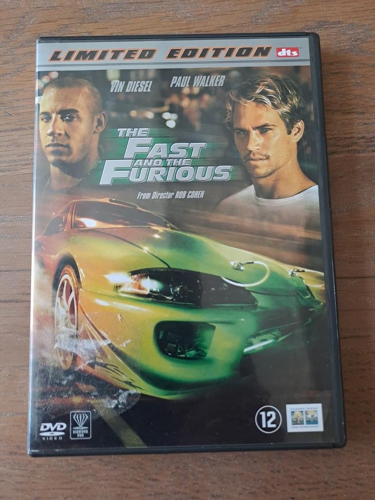 DVD The Fast and the Furious - Limited Edition, Vanaf 12 jaar, Ophalen of Verzenden, Zo goed als nieuw, Actie