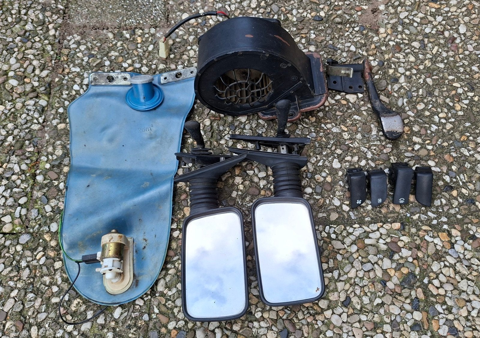 Originele Fiat 126 onderdelen, Ophalen of Verzenden, Gebruikt, Fiat