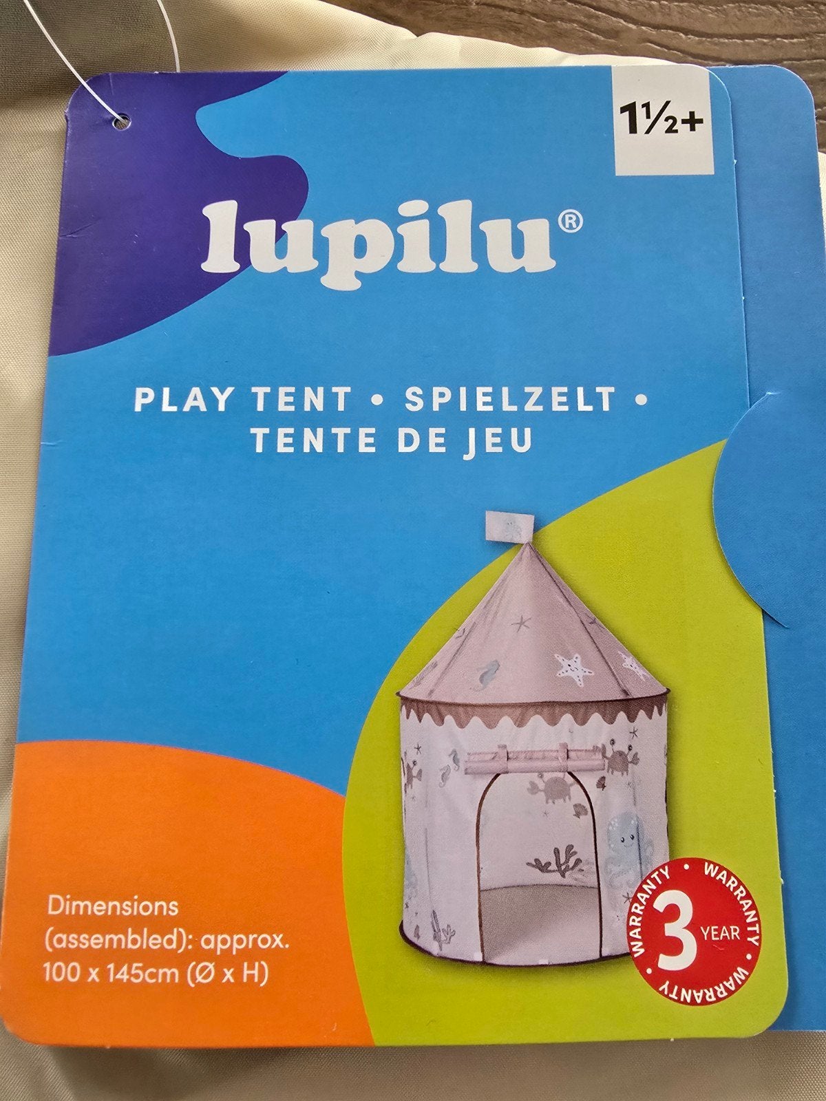 Lupilu speeltent nieuw, onuitgepakt, Kinderen en Baby's, Ophalen of Verzenden, Nieuw