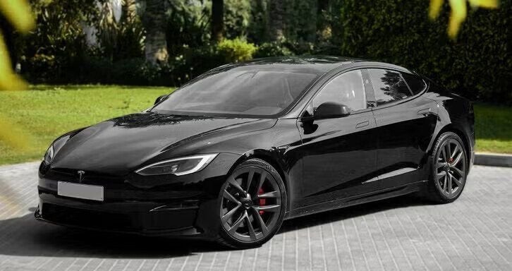 Originele 21 inch Tesla Model S Plaid velgen winterbanden, Banden en Velgen, Tesla, Gebruikt, Info@tesla.com