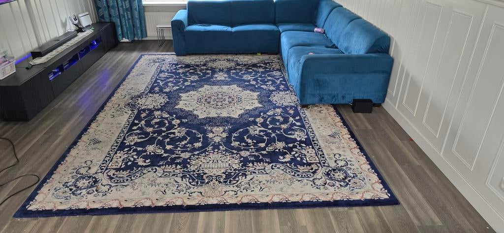 2x Perzisch Tapijt 250x350 cm - Klassiek Design, Ophalen, Gebruikt, Klassiek, Perzisch, Oosters, 200 cm of meer