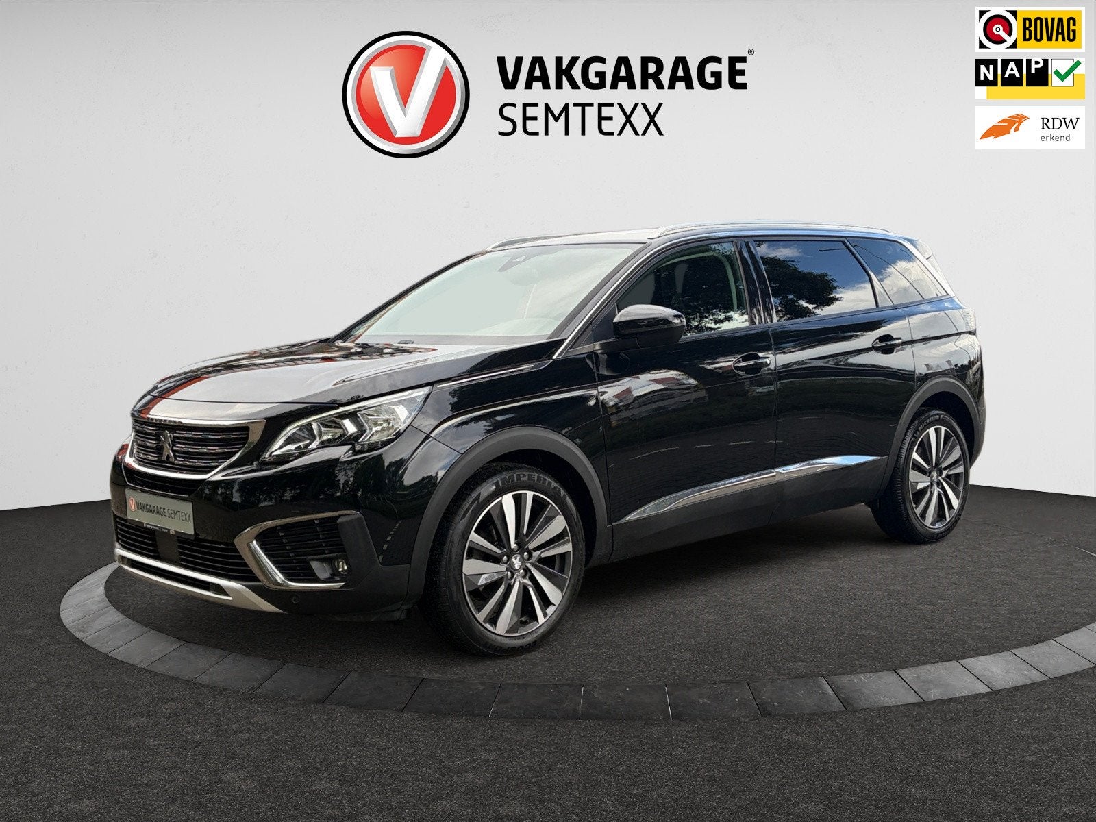 Peugeot 5008 1.2 PureTech Blue Lease Premium 7 Persoons | Cl, Auto's, Voorwielaandrijving, Gebruikt, 1199 cc, 1290 kg