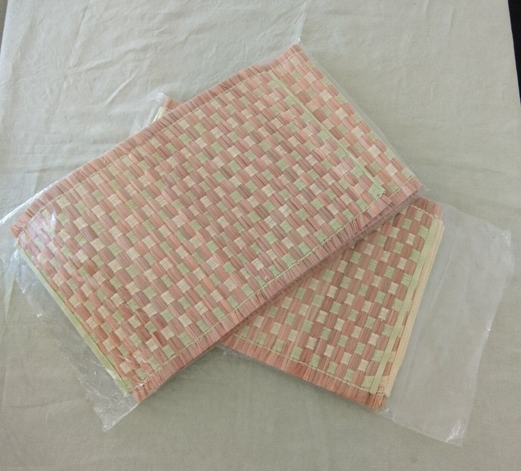 6 Placemats 50cmx33cm, Placemat, Nieuw, Ophalen of Verzenden, Beige