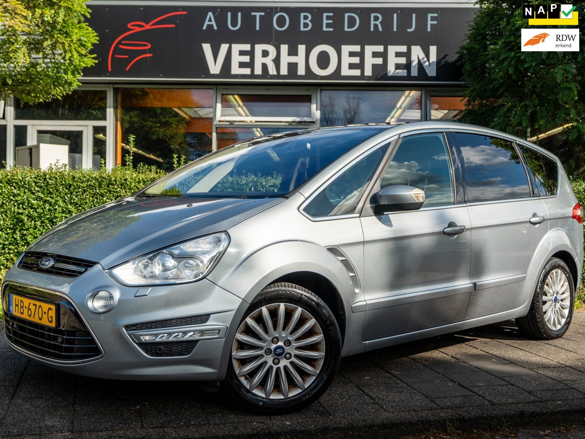 Ford S-Max 1.6 EcoBoost Platinum | PARKEER CAMERA | STOEL VE