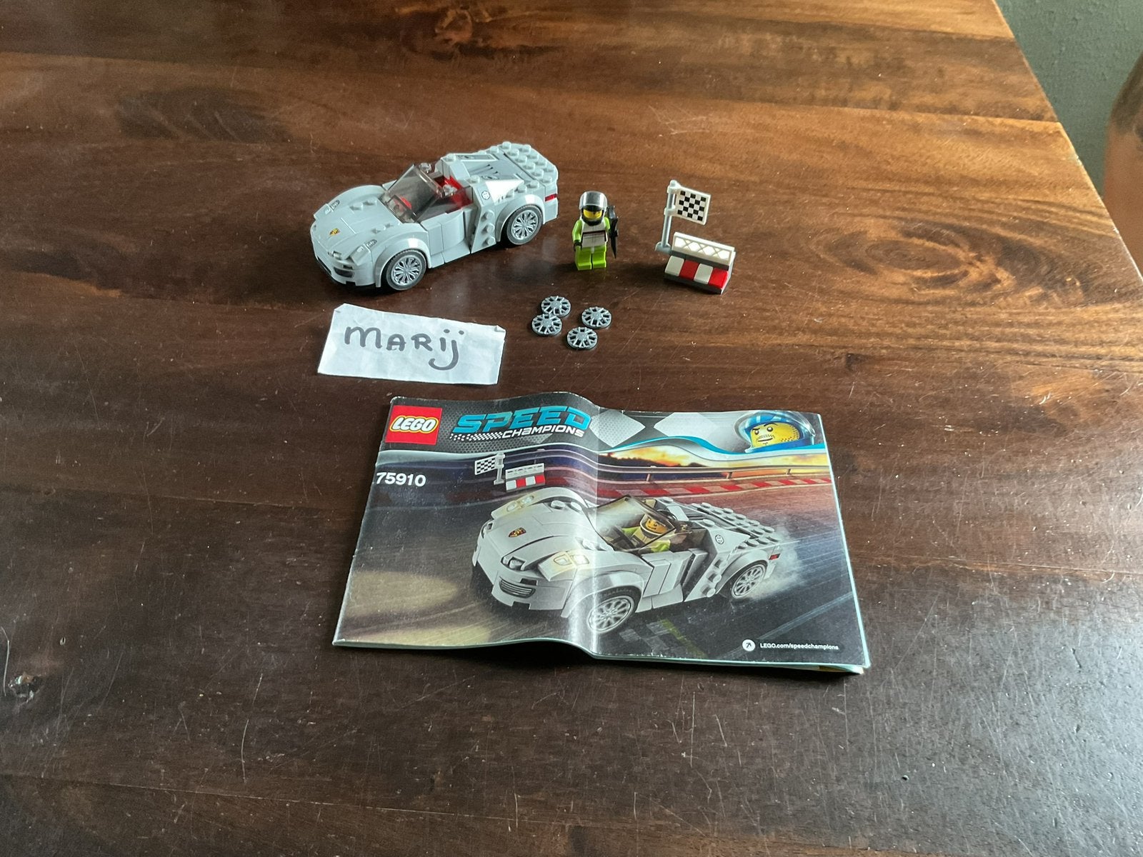 Lego 75910 Speed Champions Porsche 918 Spyder, Kinderen en Baby's, Lego, Complete set, Speed Champions, Ophalen of Verzenden