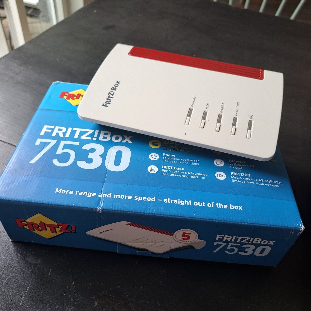 Fritzbox 7530TN, Computers en Software, Ophalen of Verzenden, Zo goed als nieuw, Router, FRITZ!Box