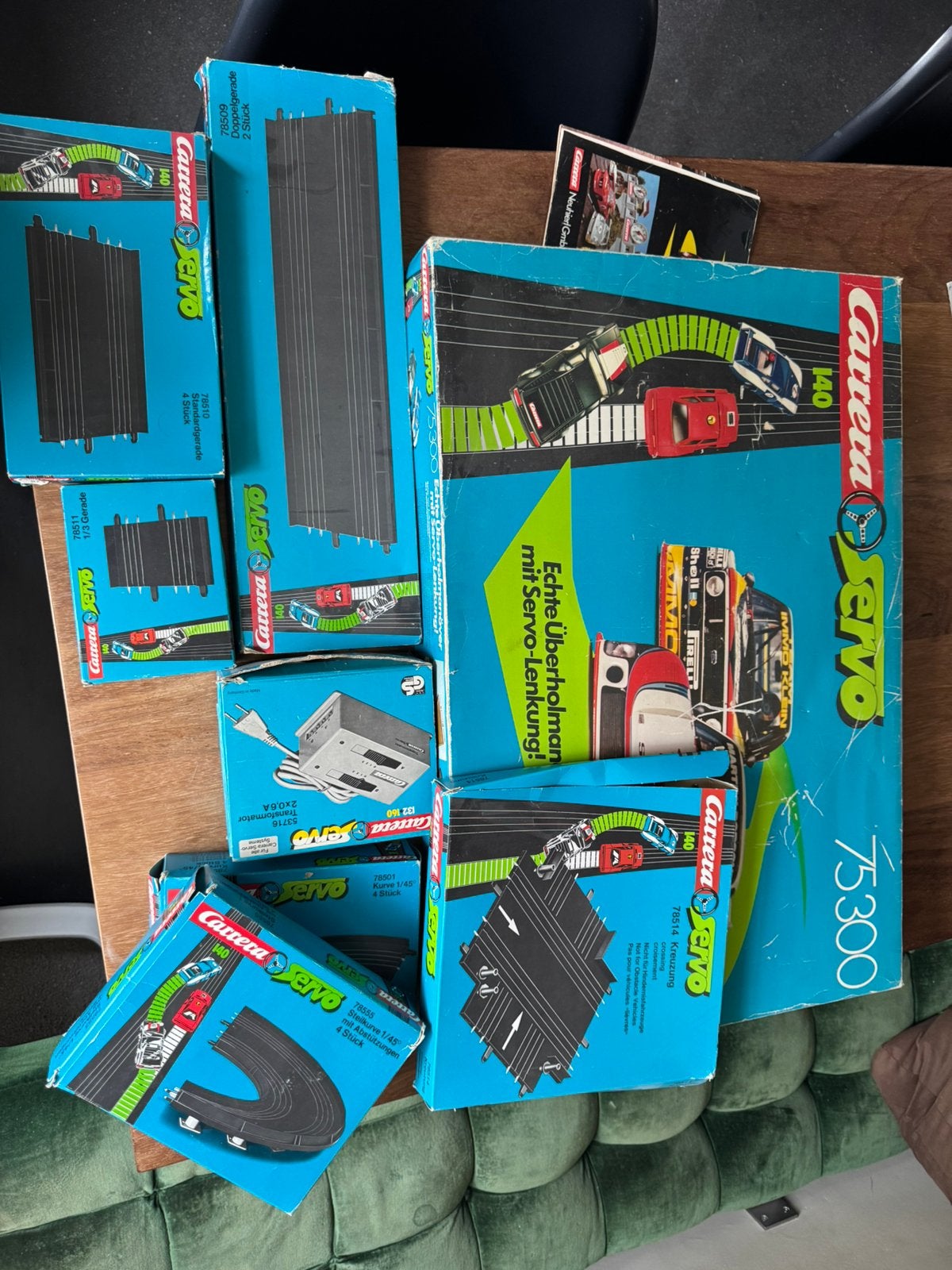 Carrera Servo 140 basisset + heel veel uitbreidingen, Ophalen, Zelf te bouwen, Carrera, Elektrisch