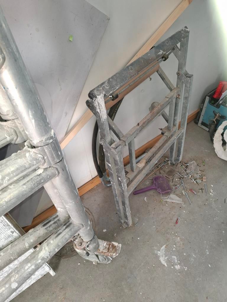 Superprof afplakapparaat schraagmodel 375 mm, Ophalen, Gebruikt, Overige typen