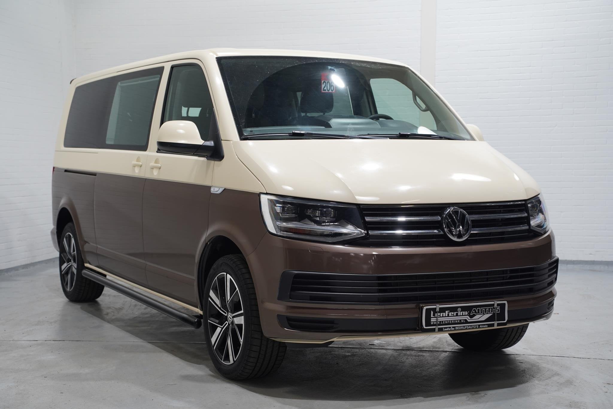 Volkswagen Transporter 2.0 TDI 150 pk Dubbel Cabine Lang Air, Auto's, Stof, Gebruikt, 4 cilinders, 150 pk