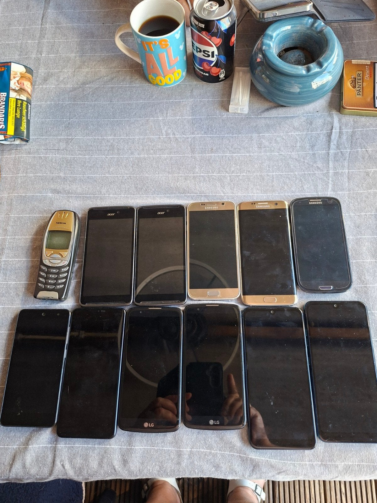Partij telefoons:Nokia, Acer, Samsung, LG - diverse modellen, Telecommunicatie, Gebruikt, Overige modellen, 3 tot 6 megapixel