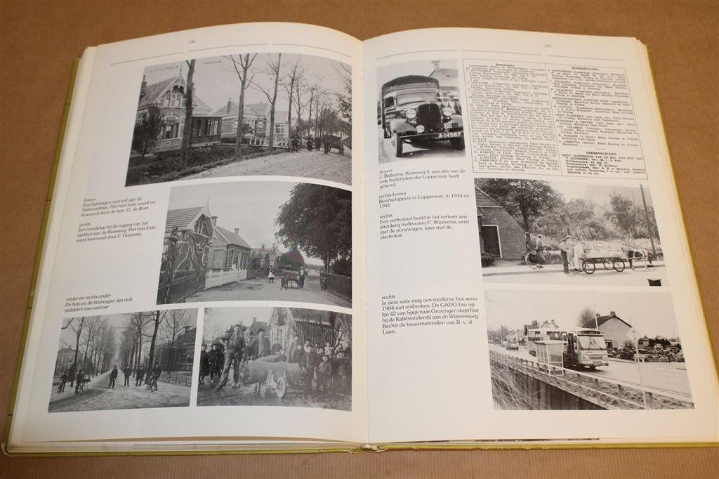 Loppersum, Garrelsweer & Wirdum — Historische Foto\'s [1984], Ophalen of Verzenden, Gelezen