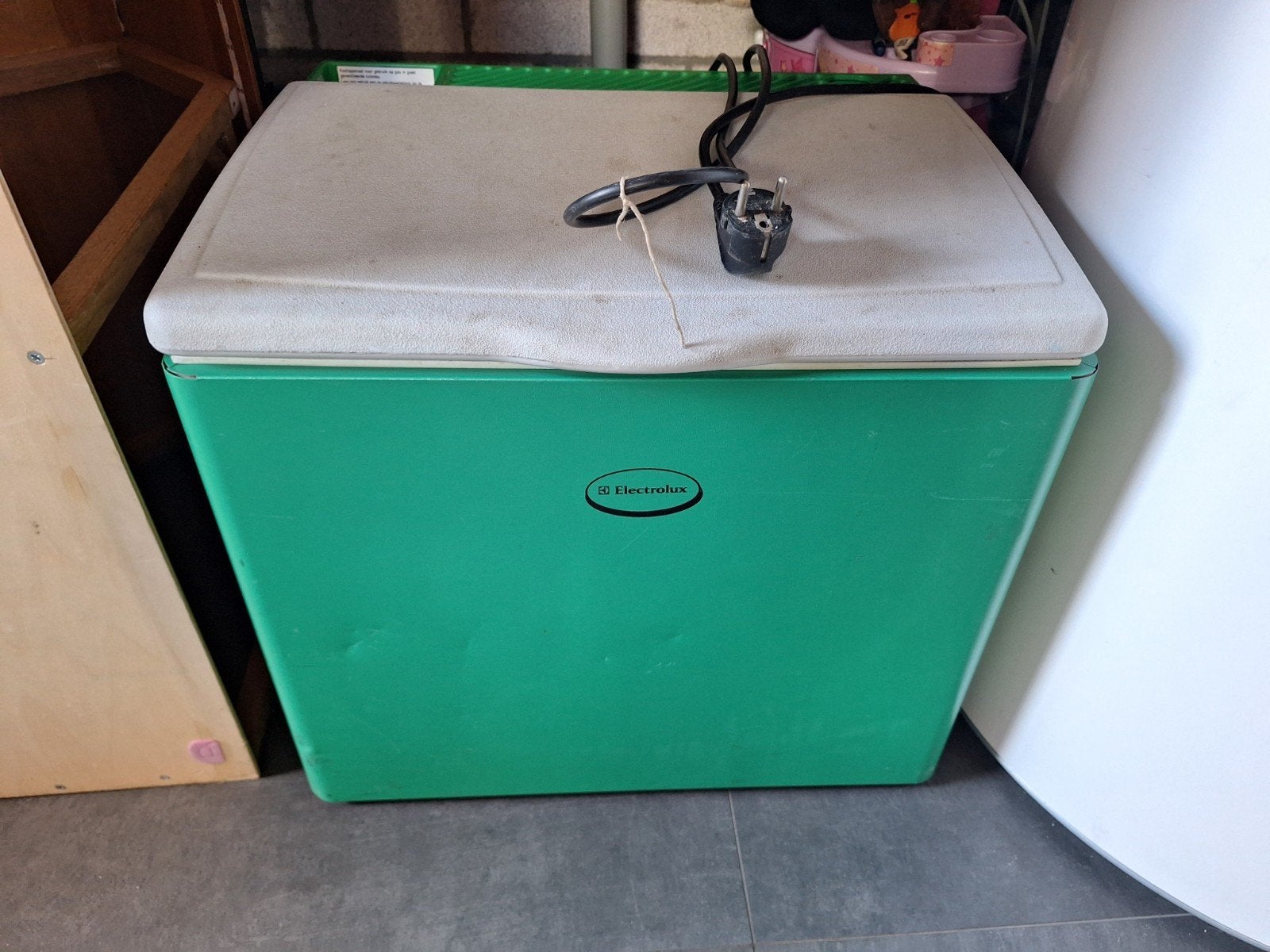 Elektrolux absorptie koelbox 35 liter, Ophalen, Gebruikt