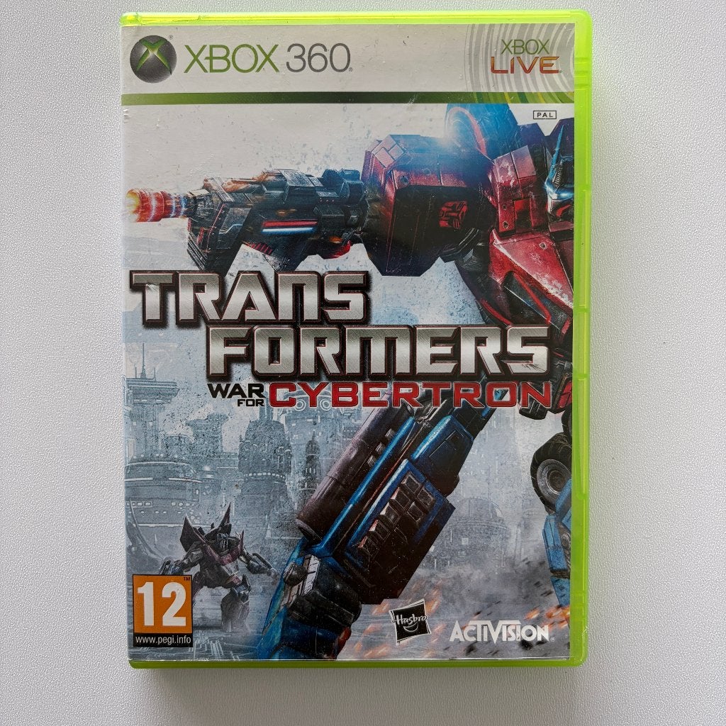 Transformers War for Cybertron Xbox 360 PAL compleet, Avontuur en Actie, 1 speler, Ophalen of Verzenden, Zo goed als nieuw