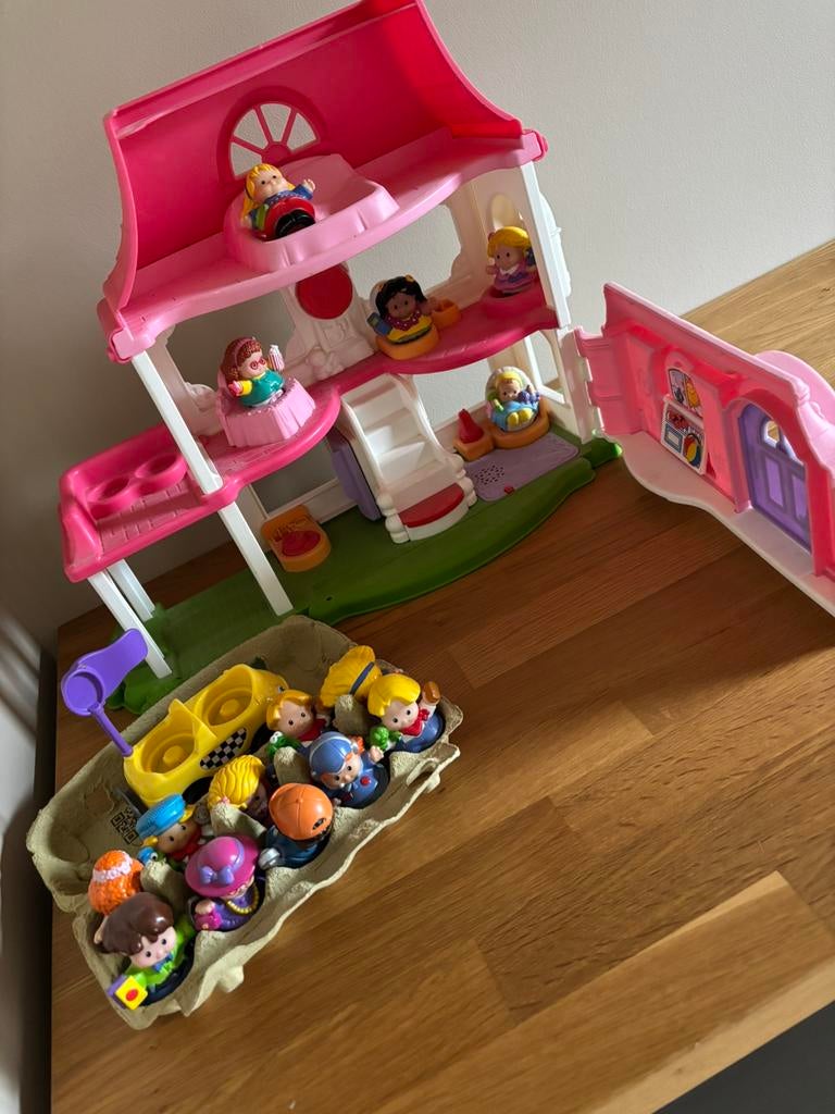 Fisher price little people speehuis (extra poppetjes), Ophalen of Verzenden, Gebruikt, Jongen of Meisje