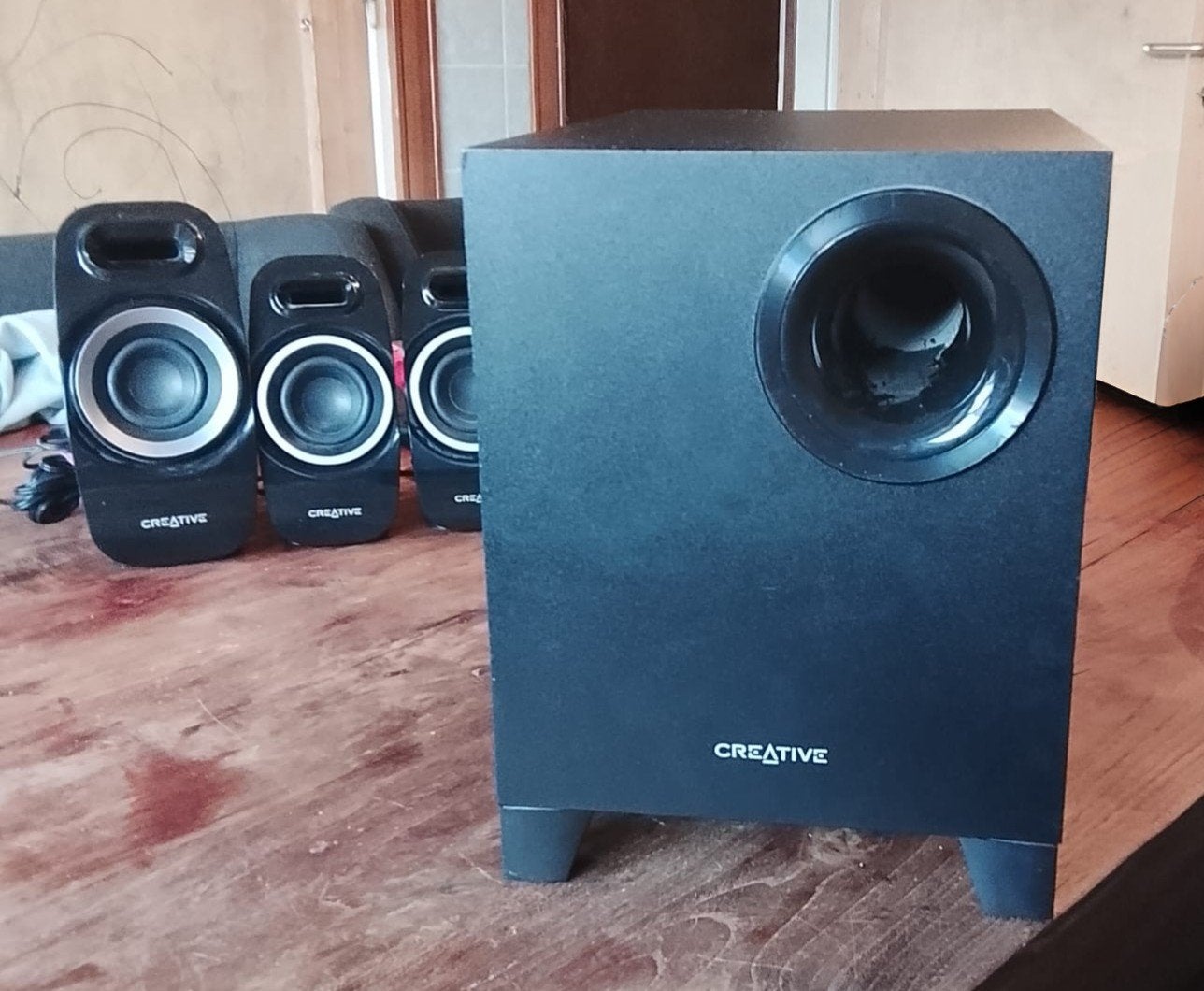 Creative Inspire T6300 5.1 Speakerset met Subwoofer, Speakerset, Zo goed als nieuw, Geschikt voor surround/home cinema, Ophalen