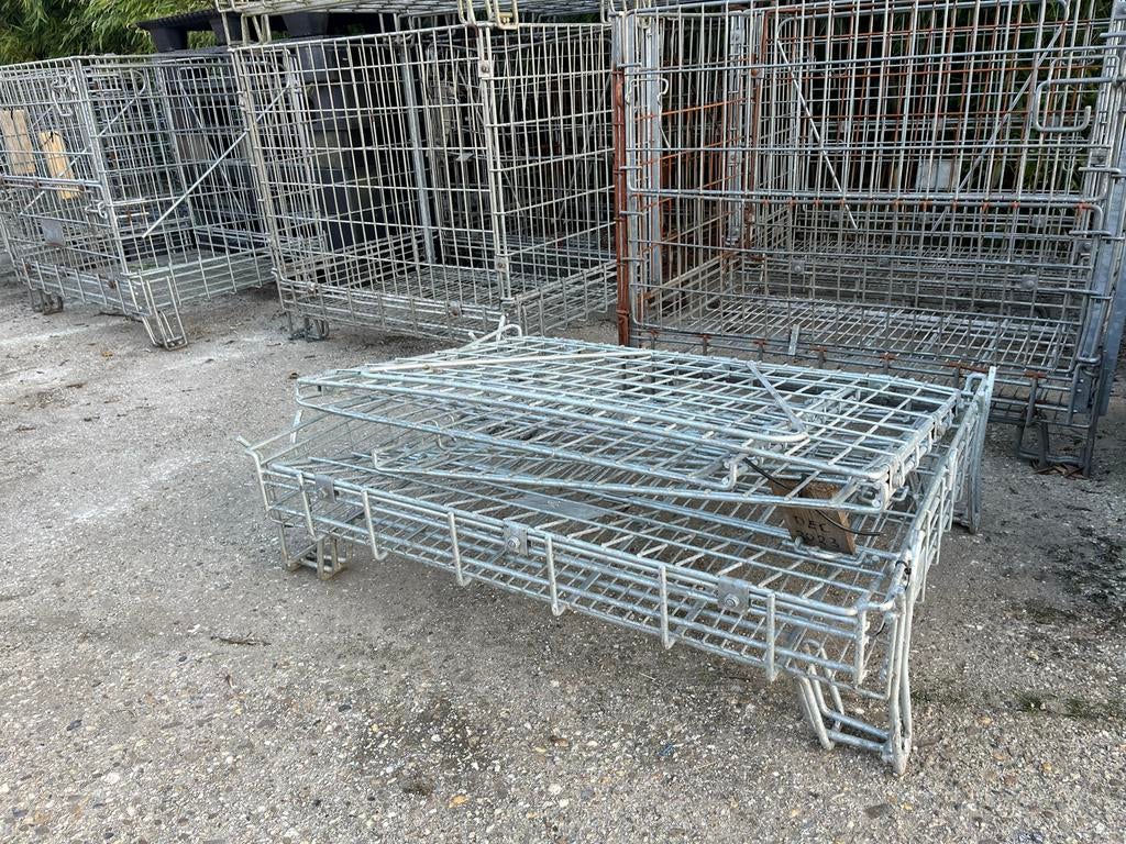 Metalen gaasbakken - Stapelbaar en robuust, Ophalen of Verzenden, Gebruikt