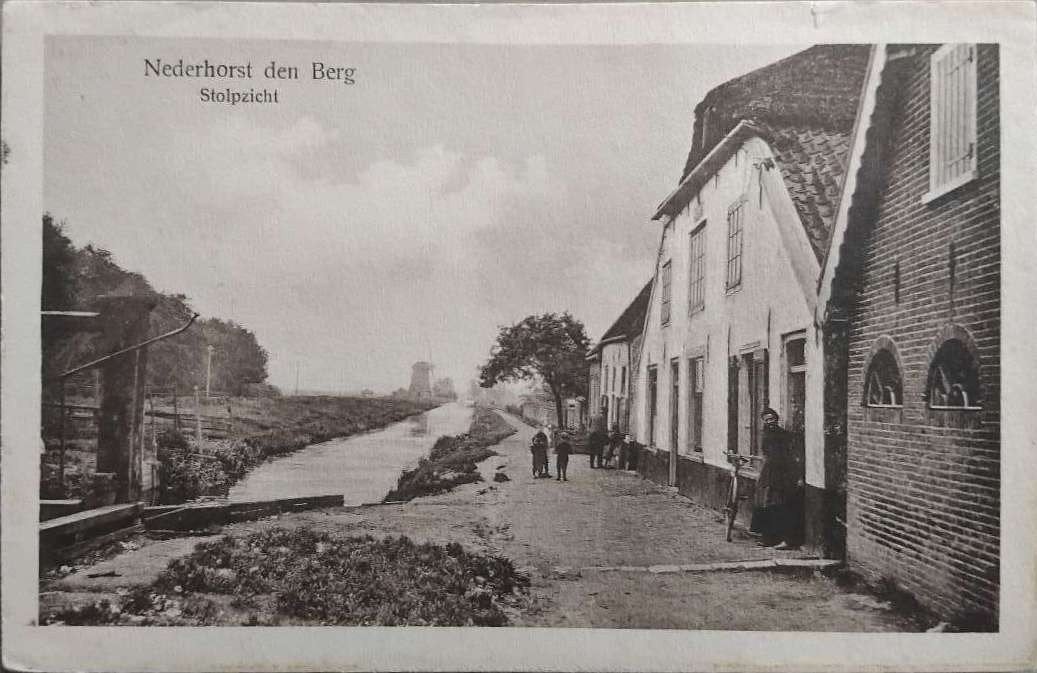 Nederhorst den Berg - Stolpzicht, Verzenden, Voor 1920, Ongelopen, Noord-Holland