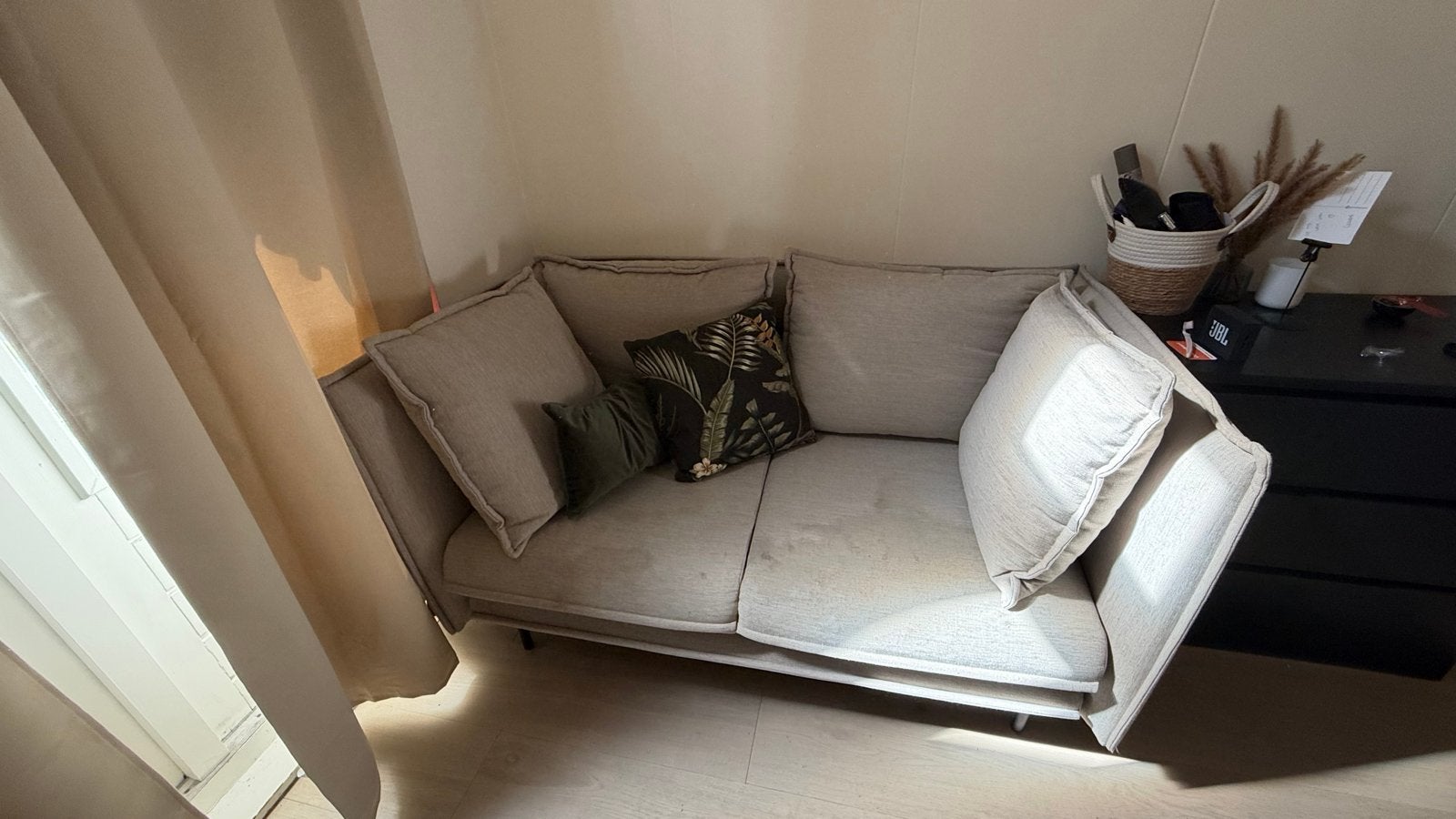 GRATIS Comfortabele 2-zitsbank met lichte gebruikssporen, Ophalen, Gebruikt, 150 tot 200 cm, Tweepersoons