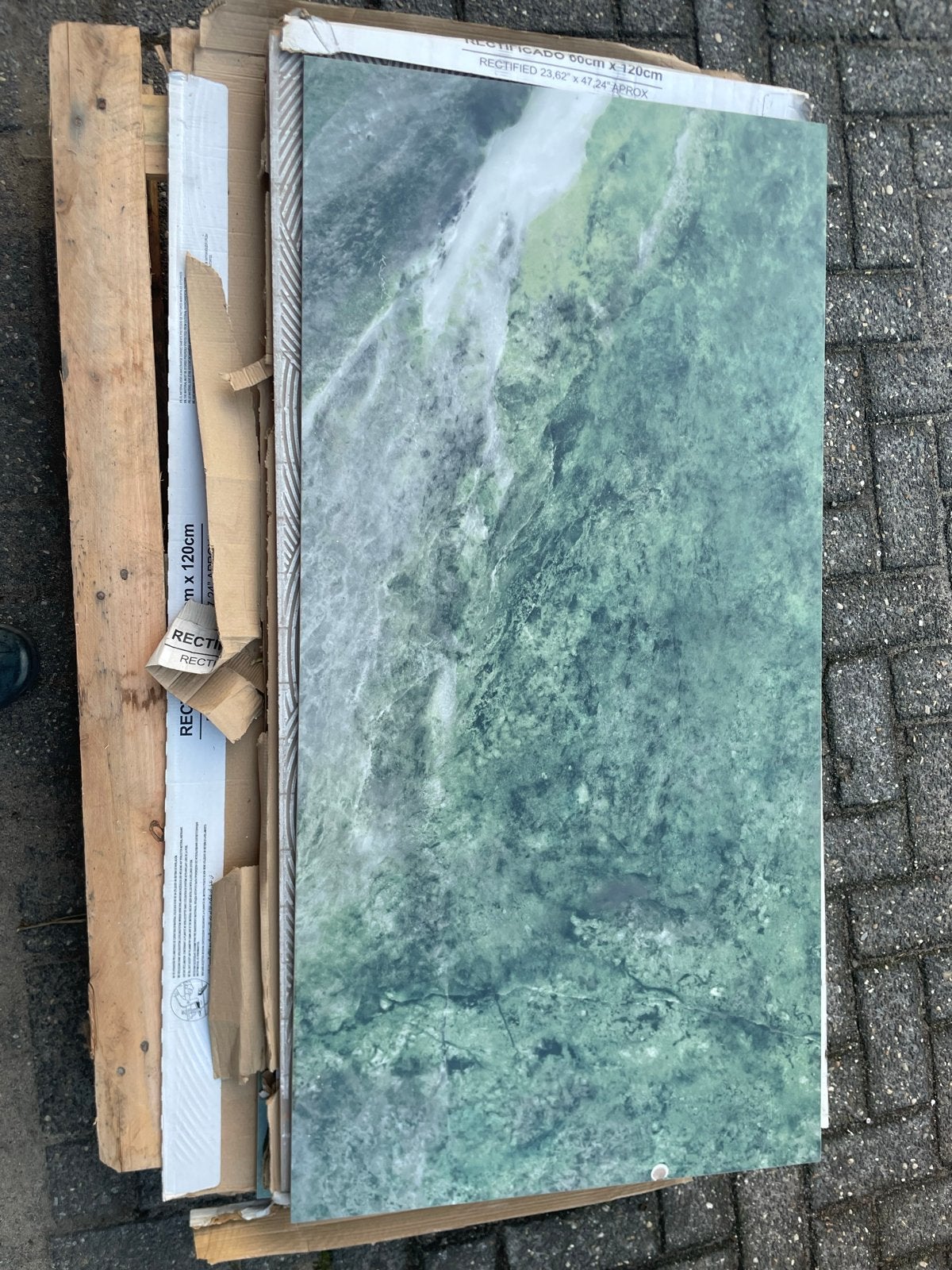 Geotiles Keramische Tegels 60x120cm, Doe-het-zelf en Verbouw, Ophalen, 60 cm of meer, Keramiek, Nieuw