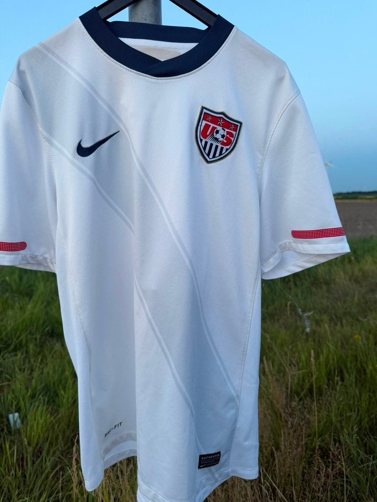 USA thuisshirt 2010 (wk), Maat M, Ophalen of Verzenden, Zo goed als nieuw, Shirt