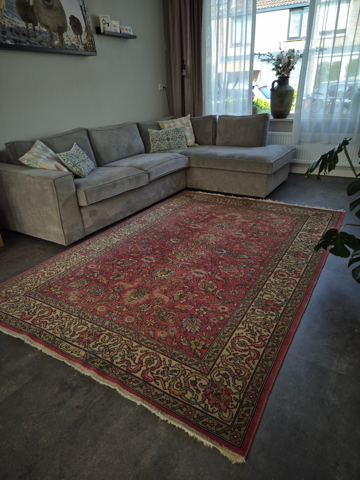 perzisch retro tapijt vintage kleed, Ophalen, 200 cm of meer, Rechthoekig, 200 cm of meer