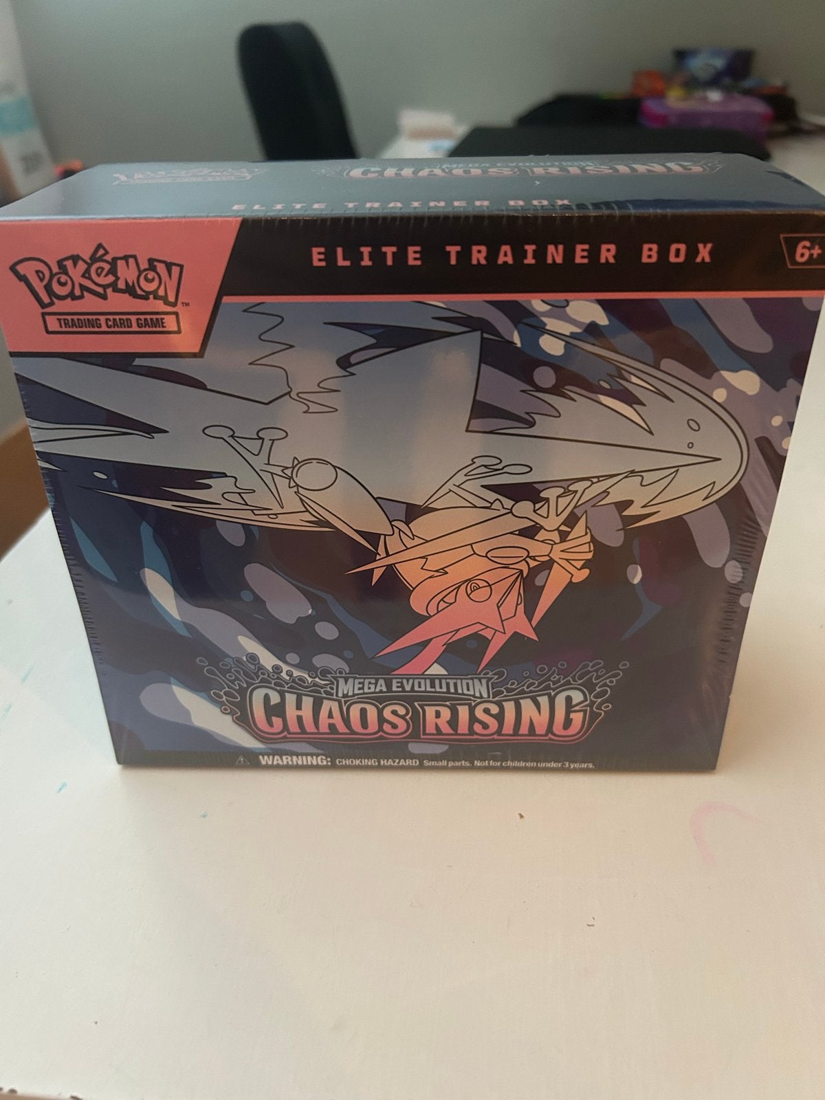 Pokemon Mega Evolution Chaos Rising Elite Trainer Box, Ophalen of Verzenden, Nieuw, Overige typen