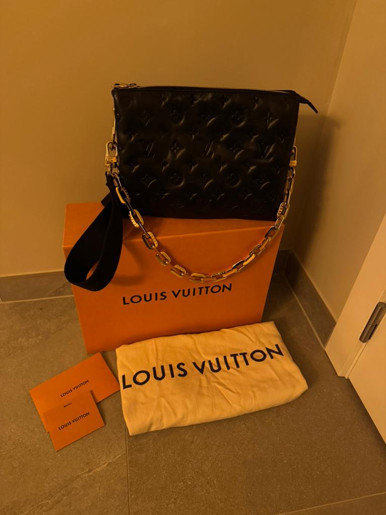Louis Vuitton PM Coussin bag LV, Ophalen of Verzenden, Gebruikt, Zwart, Schoudertasje