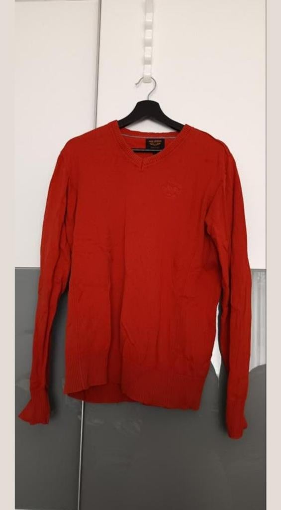 PME Legend V-hals trui rood maat M, Kleding | Heren, Maat 48/50 (M), Ophalen of Verzenden, PME Legend, Gedragen