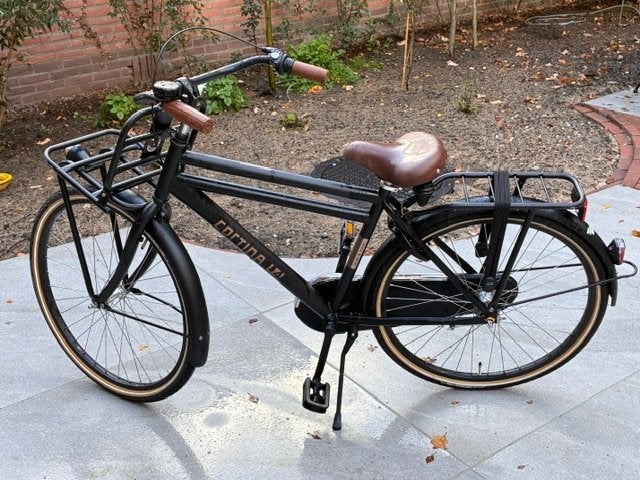 Cortina U4 kinder-cargofiets, Terugtraprem, Gebruikt, Versnellingen, Cortina
