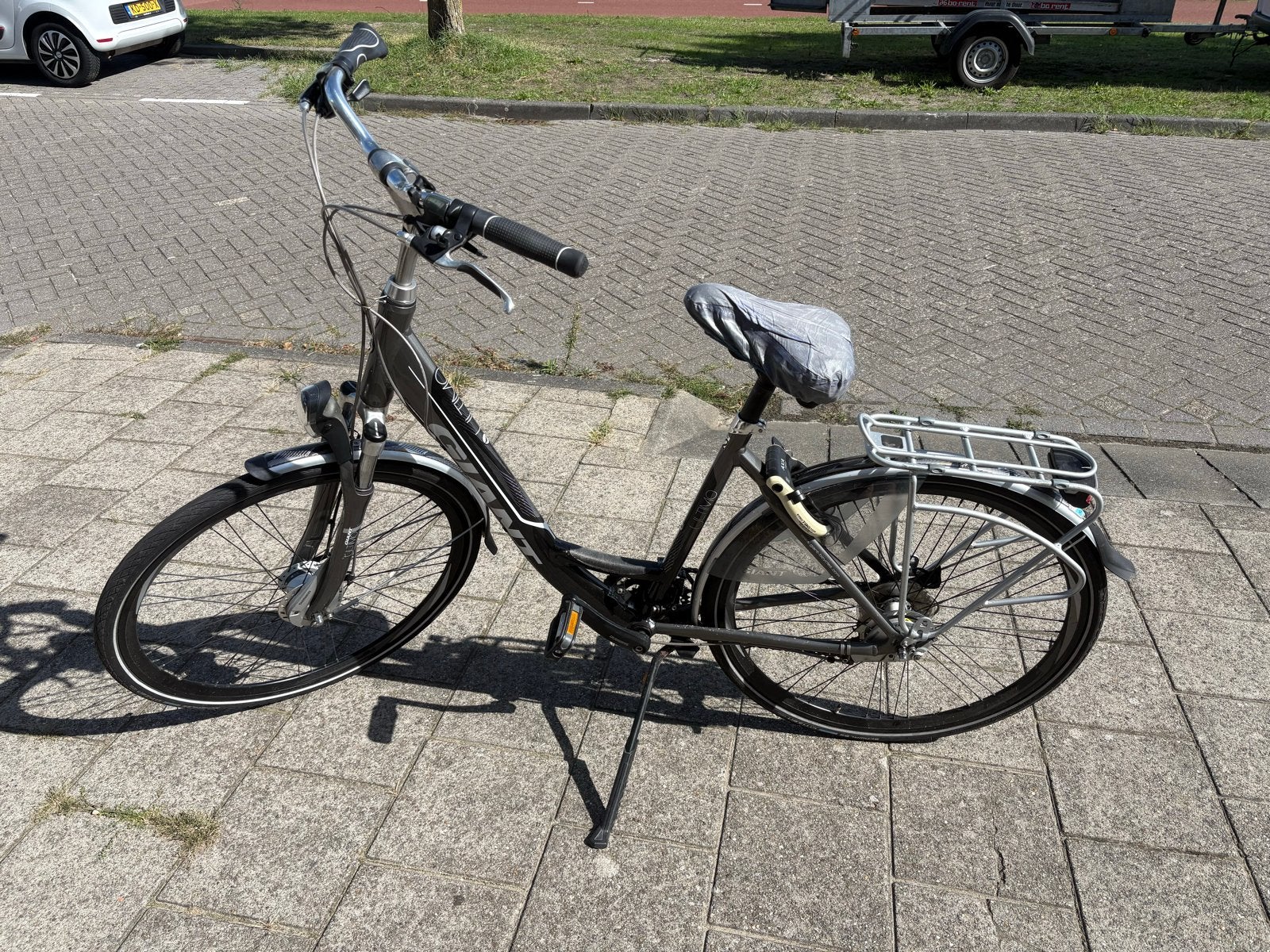 Giant damesfiets - opknappertje, Fietsen en Brommers, Fietsen | Dames | Damesfietsen, Ophalen, Velgrem, Versnellingen, Giant