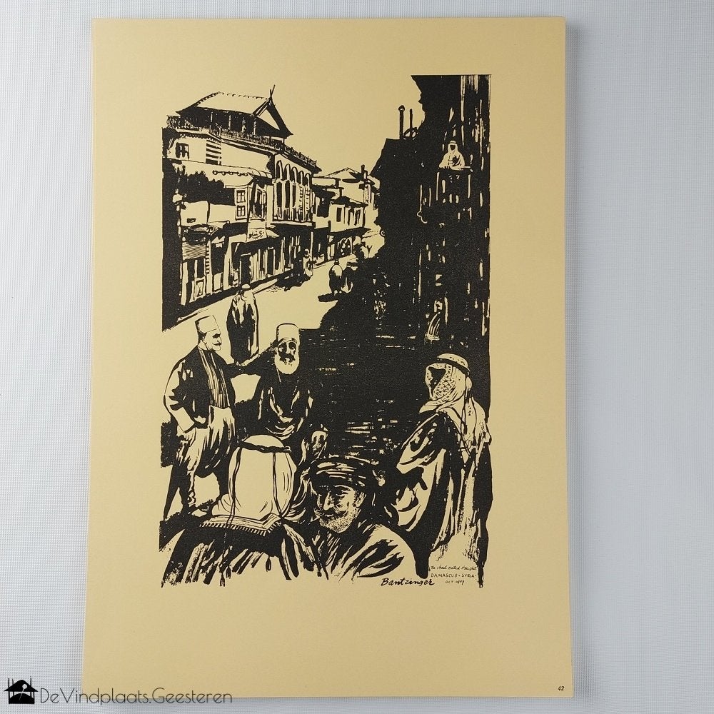 Losse reproducties Cees Bantzinger, Ophalen of Verzenden, Tekening
