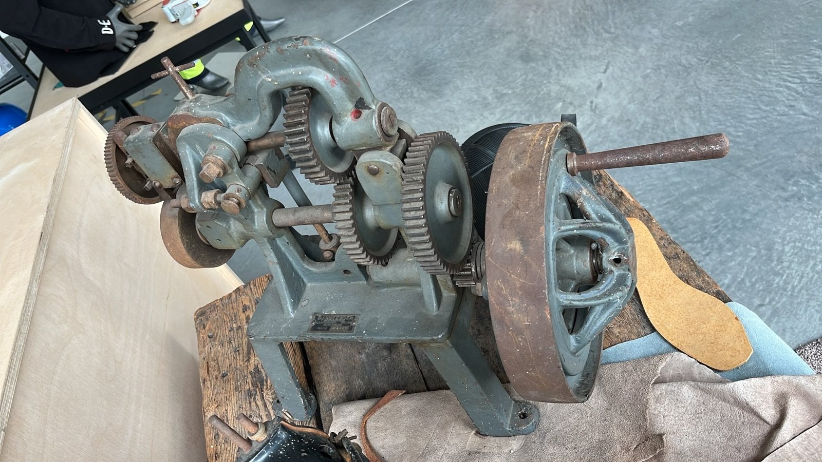 Vintage Schoenmakerij Machine - Antieke Schoenpers, Ophalen of Verzenden