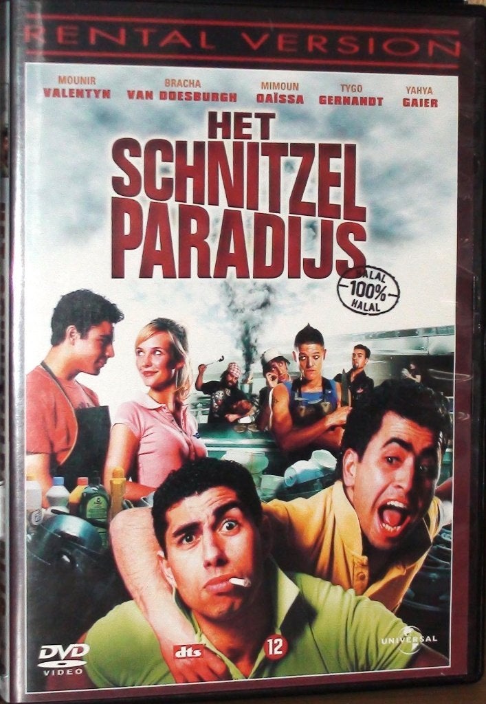 dvd het schnitzelparadijs, Alle leeftijden, Ophalen of Verzenden, Zo goed als nieuw, Komedie