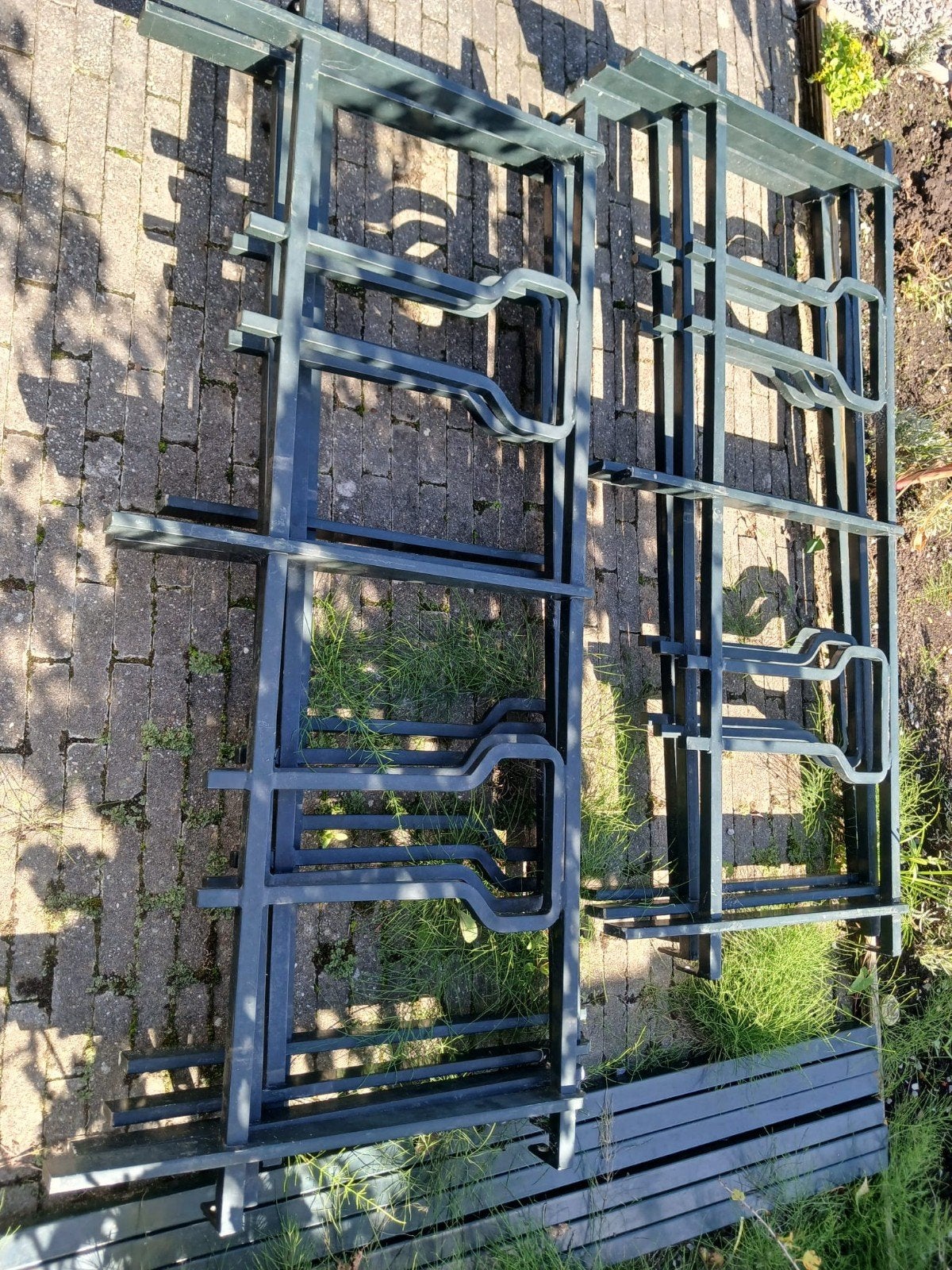 7x Gebruikt Sierhekwerk - 67x153 cm, Ophalen, Gebruikt, IJzer, Sierhekwerk