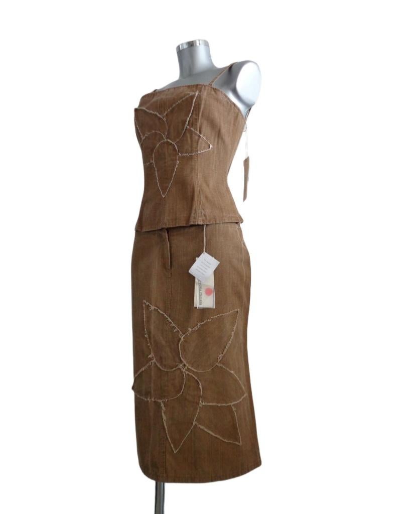 Compagnia Italiana pak, rok en rijg top, nieuw labels mt. 38, Maat 38/40 (M), Kostuum of Pak, Overige kleuren, Nieuw