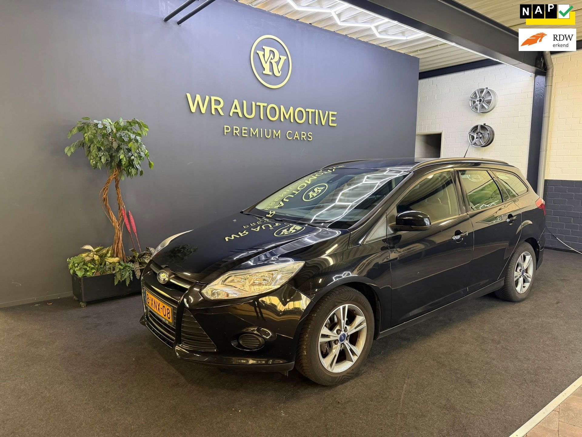 Ford Focus Wagon 1.0 EcoBoost Edition, Euro 5, Gebruikt, Zwart, Zwart