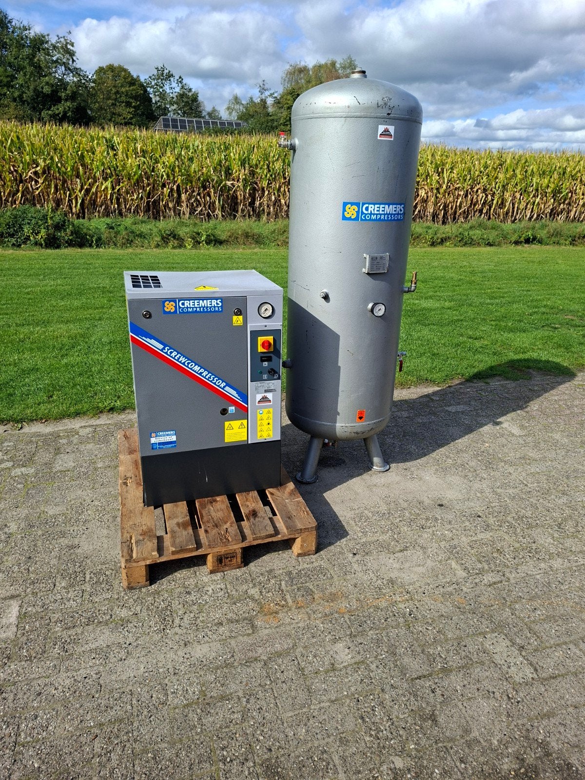 schroefcompressor merk creemers rca3, Ophalen of Verzenden
