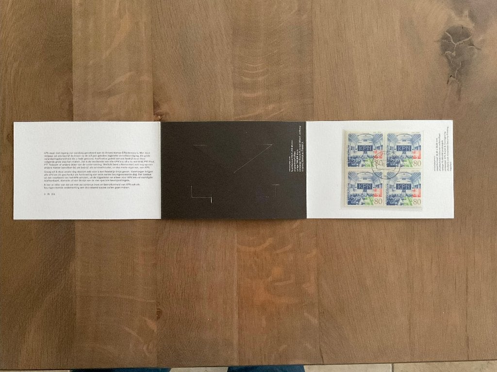 uitgifte KPN naar effectenbeurs, Postzegels en Munten, Brieven en Enveloppen | Nederland, Ophalen of Verzenden, Briefkaart