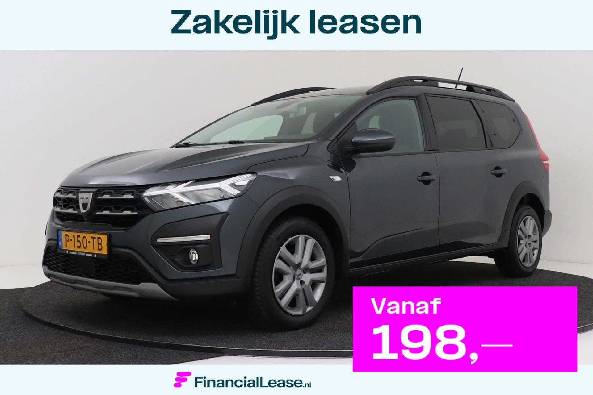Dacia Jogger 1.0 TCe Comfort 7p. | Org NL | CarPlay | Airco, Voorwielaandrijving, Stof, Gebruikt, 7 stoelen