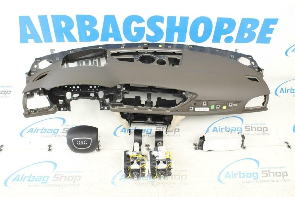 Airbag Dashboard HUD bruin grote gordels 4 spaak Audi A6 4G, Gebruikt, Ophalen of Verzenden