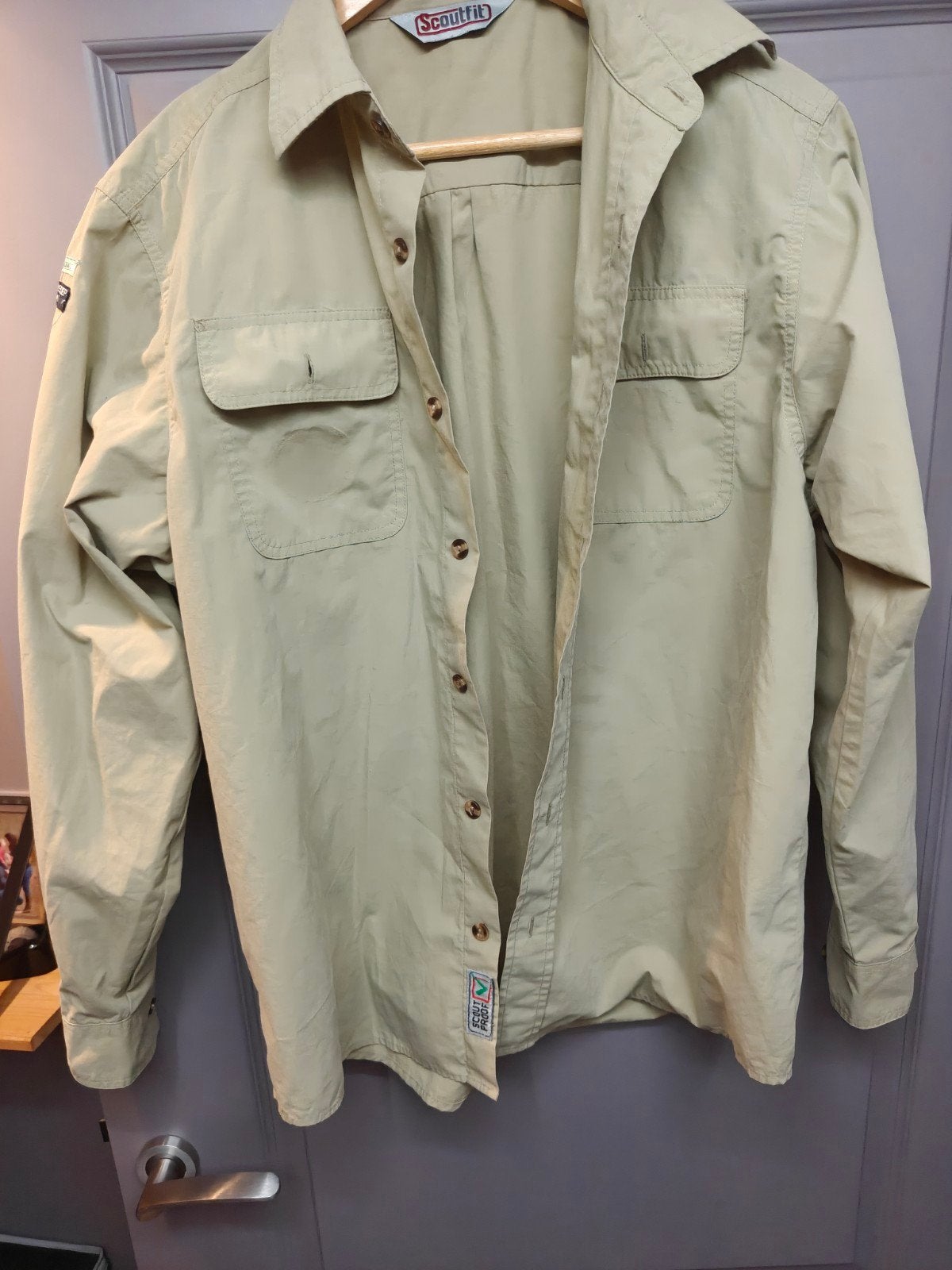 Scoutfit Scouting blouse maat 176, Verzamelen, Ophalen of Verzenden, Gebruikt, Kleding