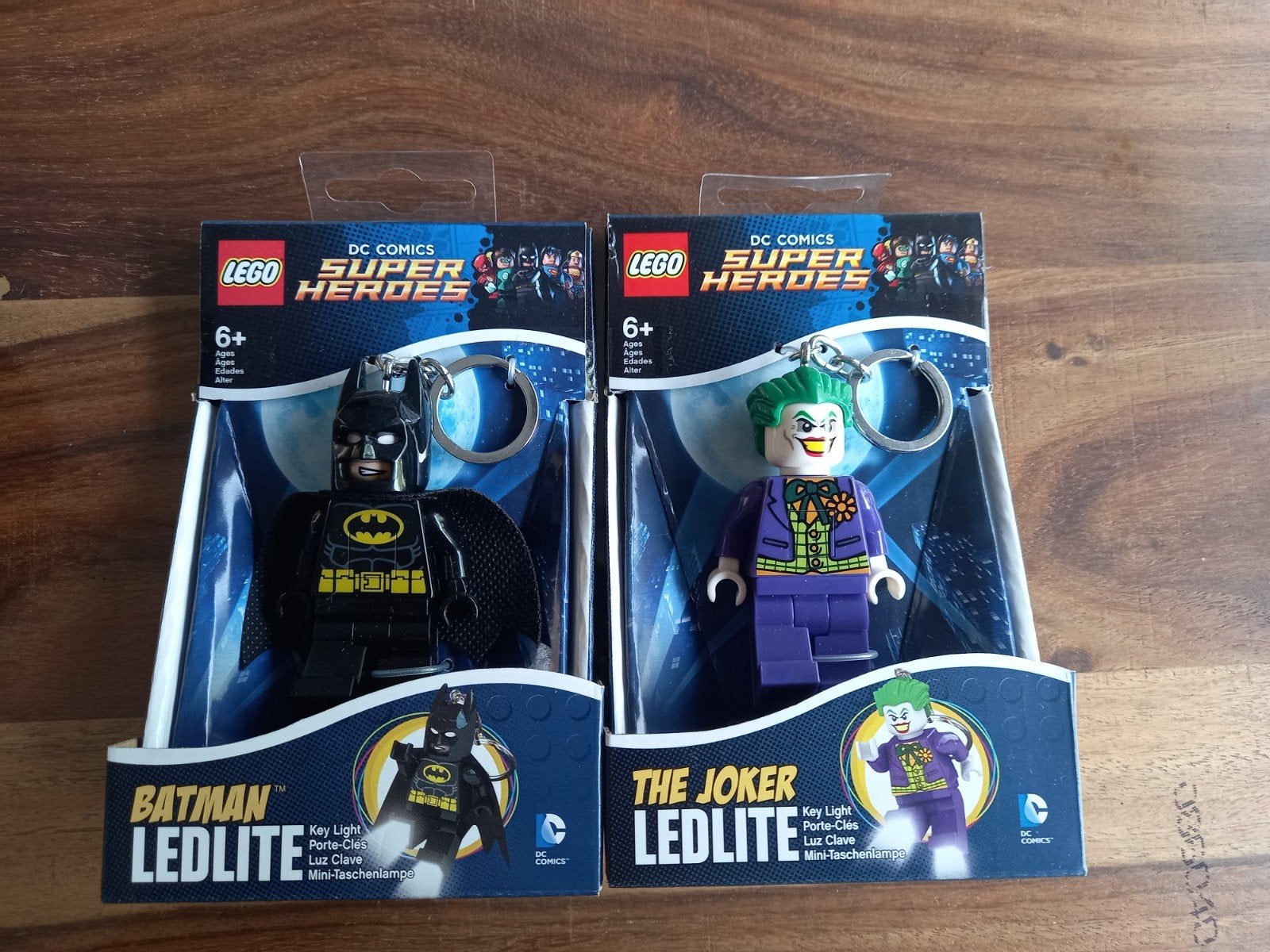 LEGO LEDLITE Sleutelhangers: Batman en The Joker (Nieuw), Overige thema's, Lego, Nieuw, Ophalen of Verzenden