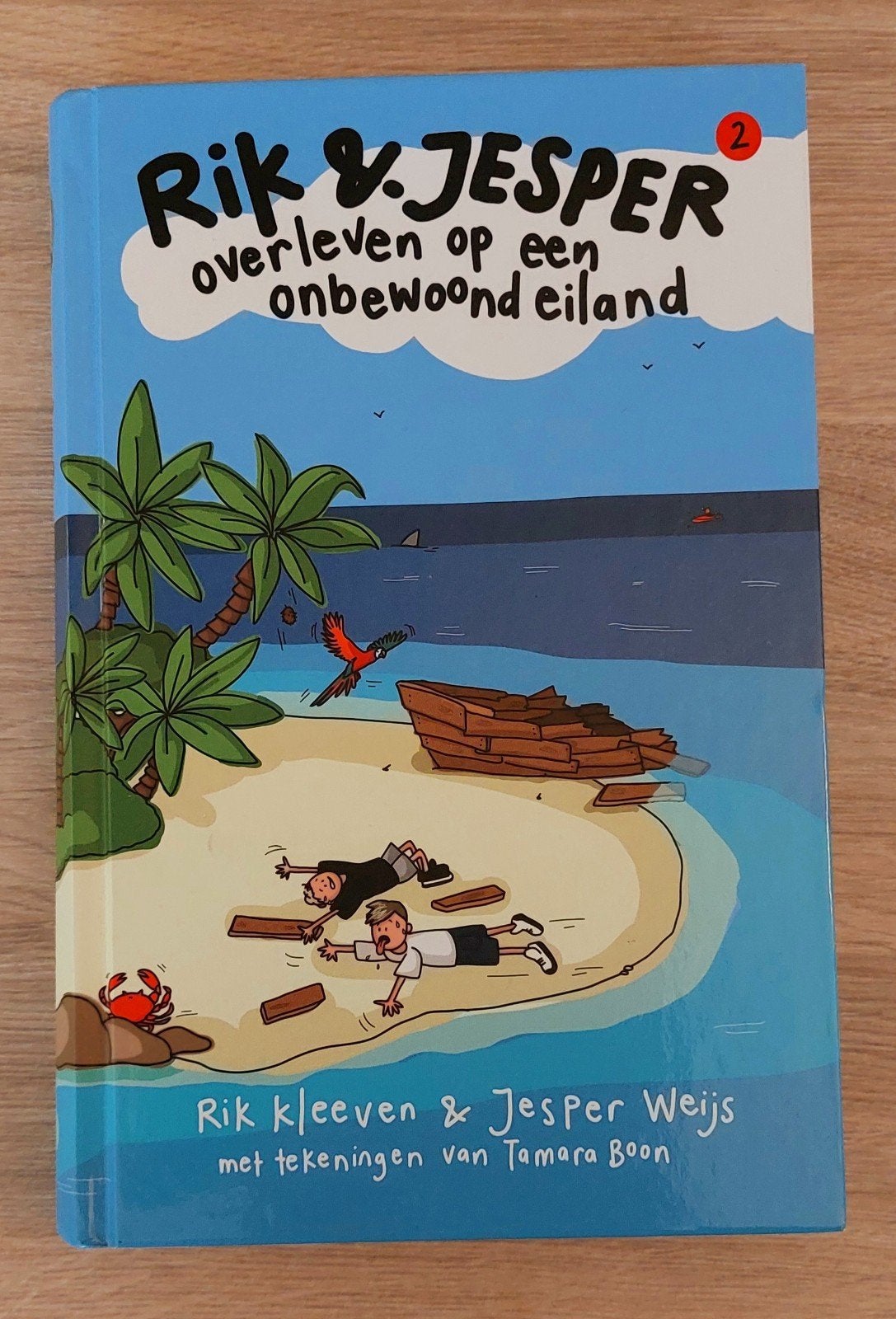 Rik & Jesper: Overleven op een onbewoond eiland (Deel 2), Ophalen, Nieuw, Rik Kleeven & Jesper Weijs, Fictie algemeen