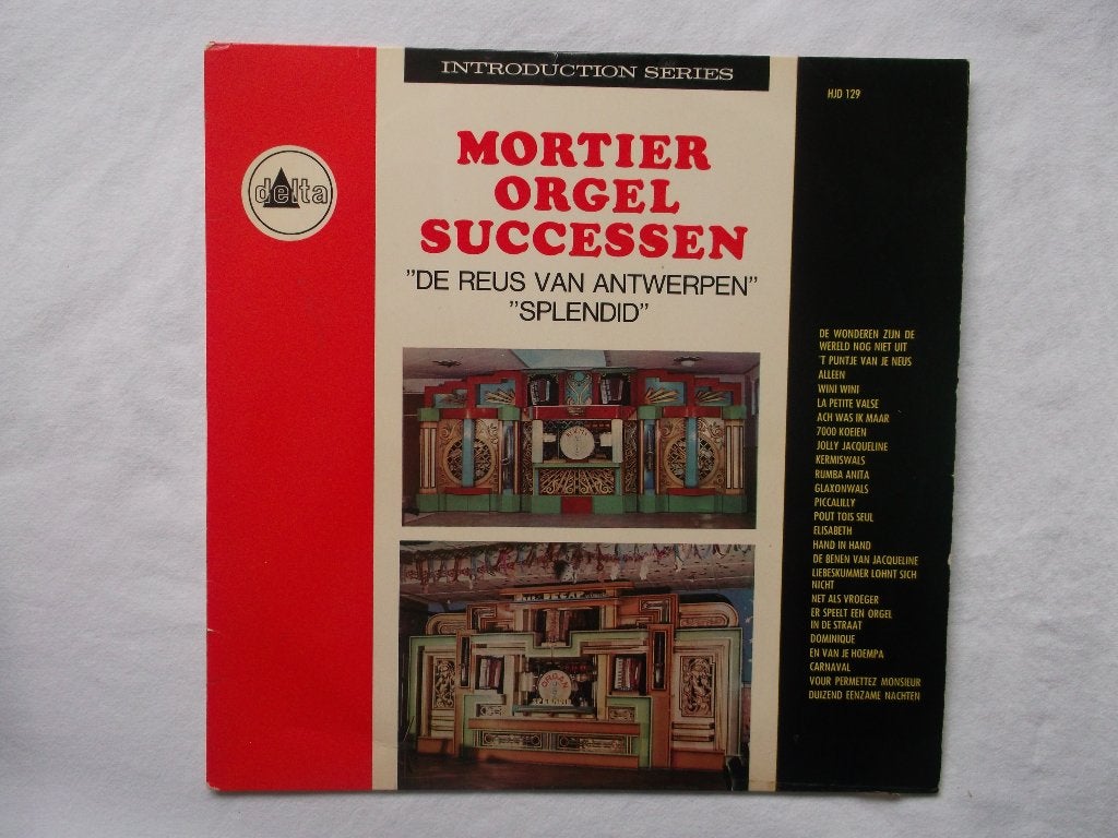 Mortier orgel successen LP, LP, Gebruikt, Ophalen of Verzenden, Levenslied of Smartlap