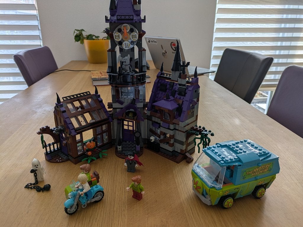 75904 Mystery Mansion en Mystery Machine NEPLEGO Scooby-Doo, Ophalen, Gebruikt