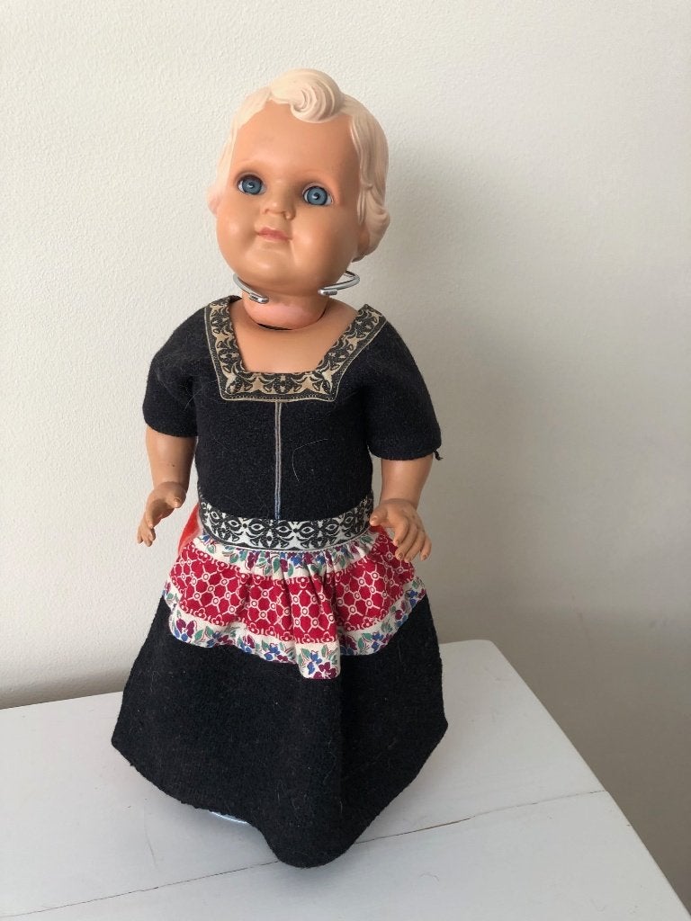 Oude Pop Minerva, Ophalen of Verzenden, Zo goed als nieuw, Pop