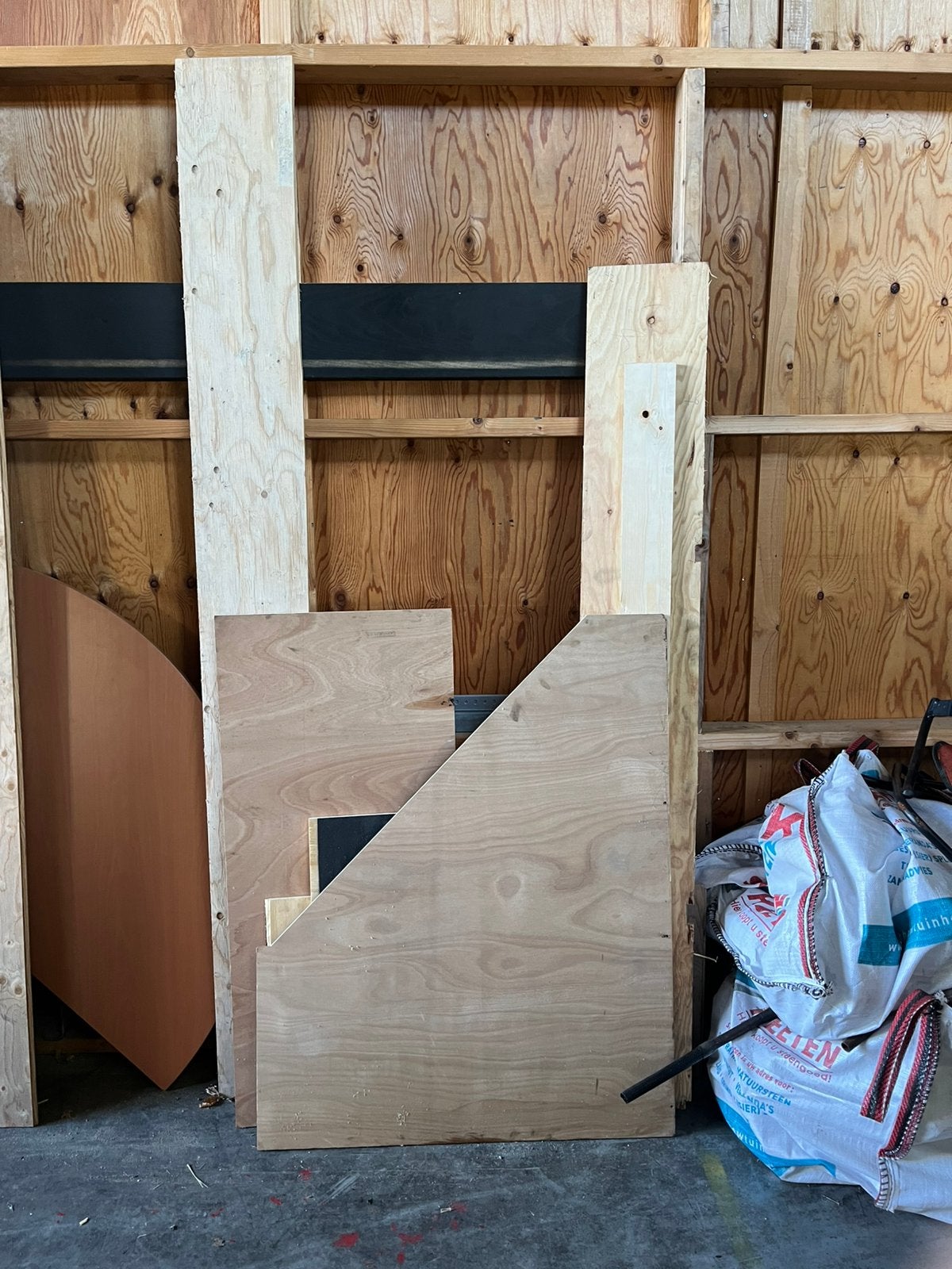 Hout plank, plaat, Ophalen, Minder dan 25 mm, Zo goed als nieuw, Plank