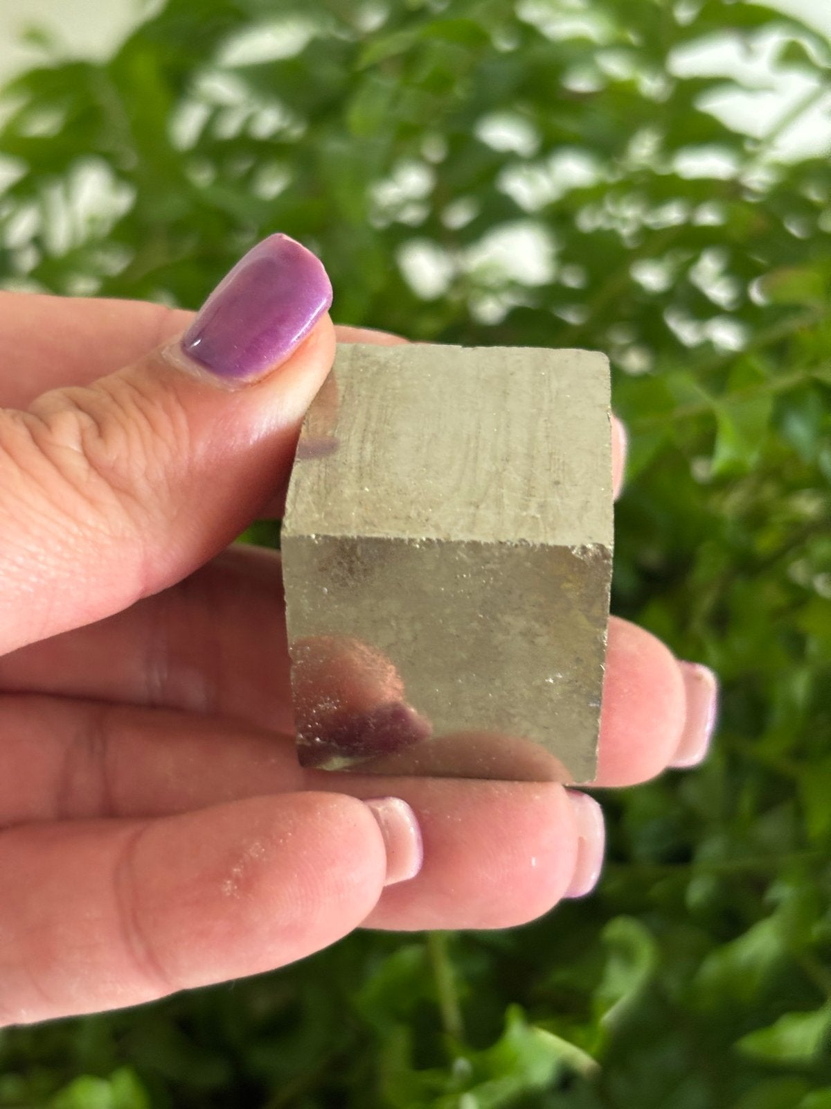 Prachtige Pyriet Kubus 98 gram Mineraal Zonnevlechtchakra, Verzamelen, Ophalen of Verzenden, Mineraal