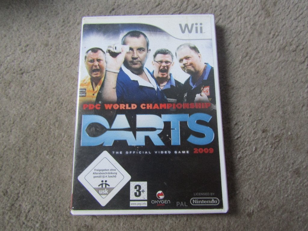 Wii spel: PDC world championship Darts, Gebruikt, 1 speler, Ophalen of Verzenden, Vanaf 3 jaar