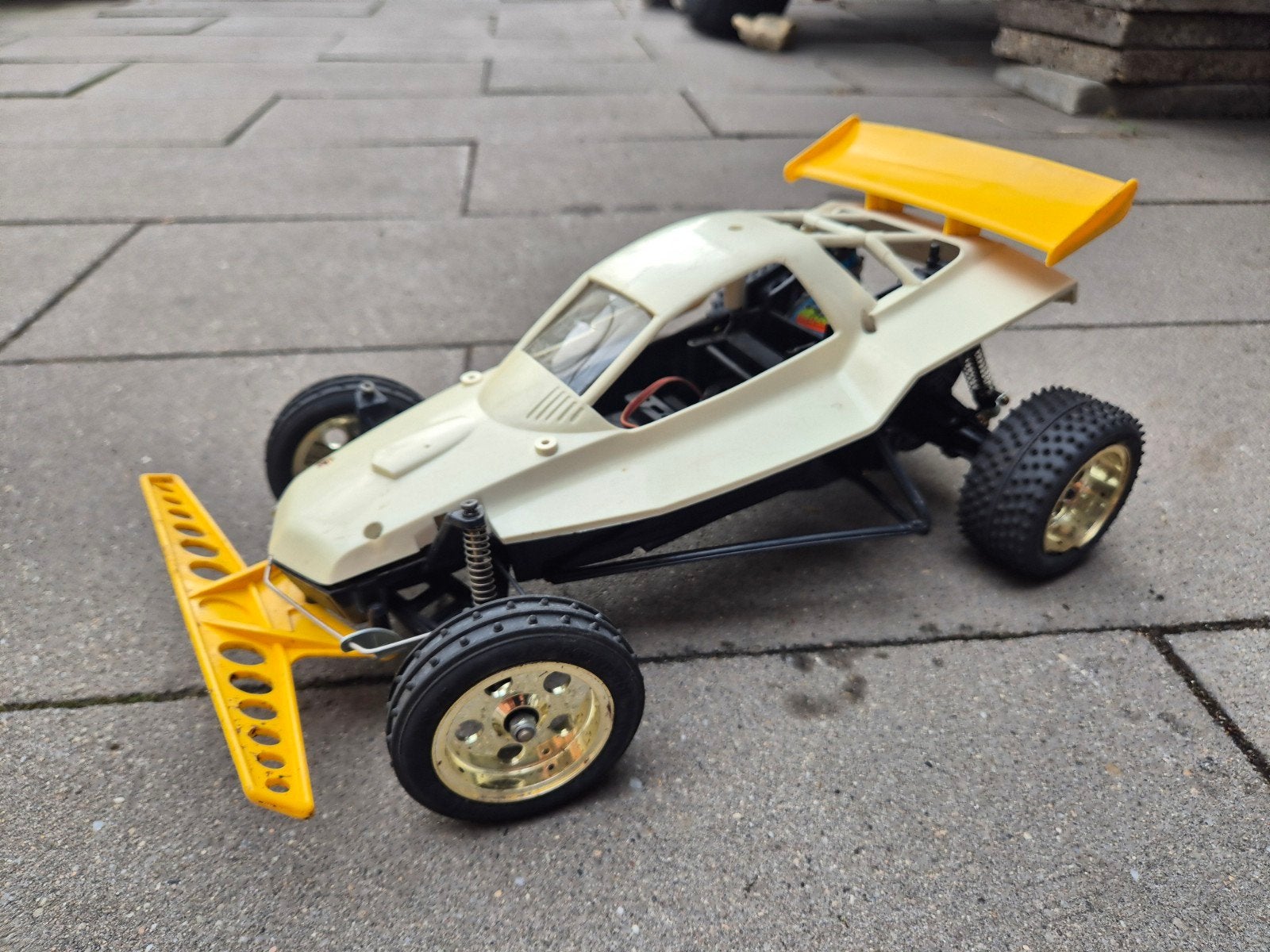 vintage academy roadrunner 2 rc auto, Ophalen of Verzenden, Overige merken, Motor